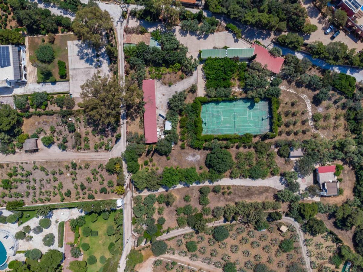 Black Diamond Beachfront Pool Villa Pasithea In Sounio, Athens Sounion Exterior photo