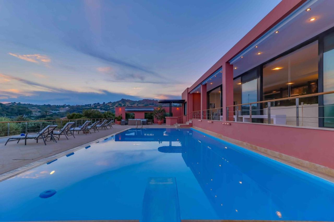 Black Diamond Beachfront Pool Villa Pasithea In Sounio, Athens Sounion Exterior photo